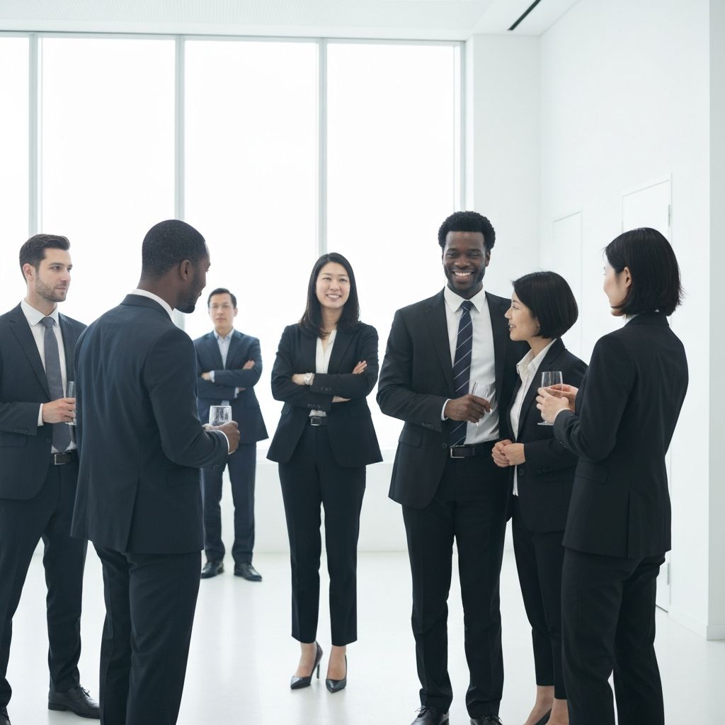 مجموعة متنوعة من رواد الأعمال في دبي